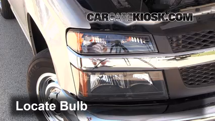2008 Chevrolet Colorado WT 2.9L 4 Cyl. Standard Cab Pickup (2 Door) Lights Highbeam (replace bulb)